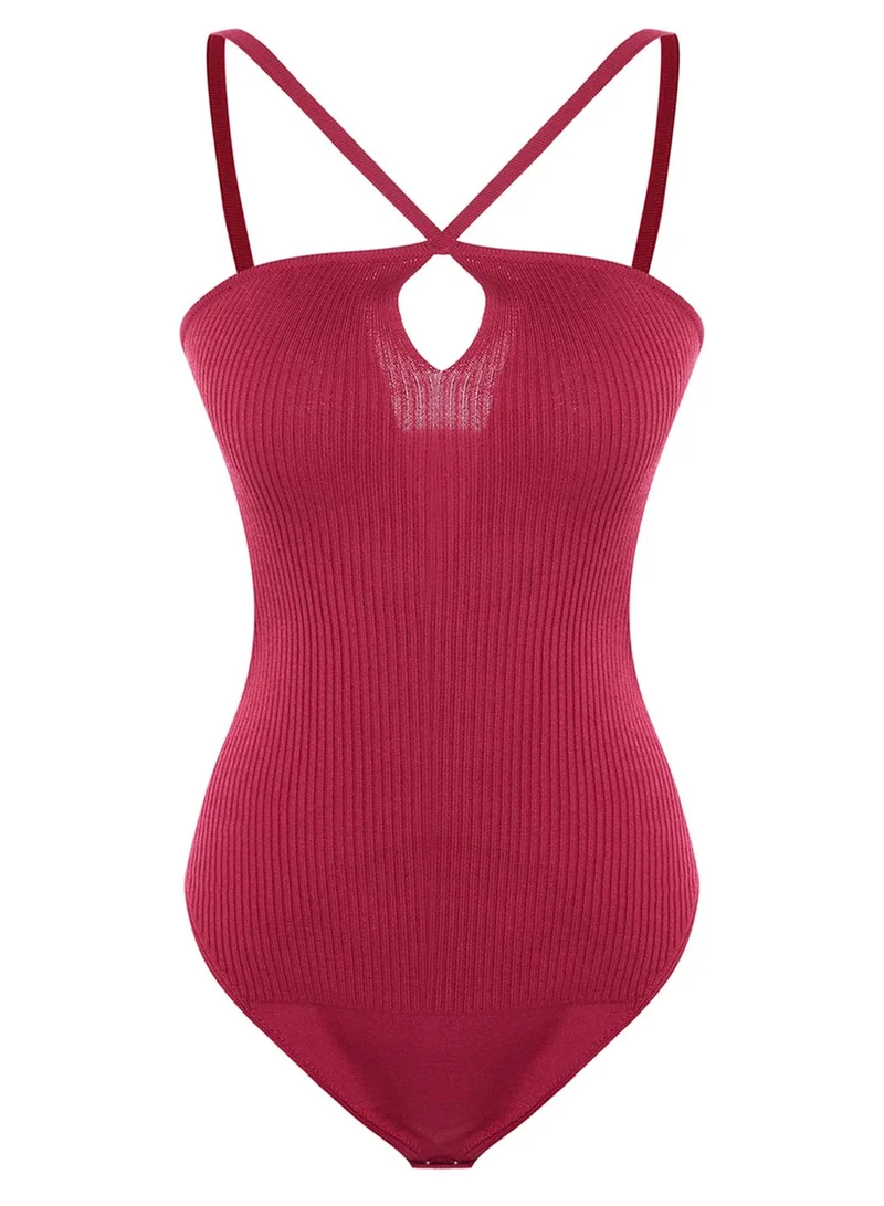 trendyol Ribbed Knitted Body