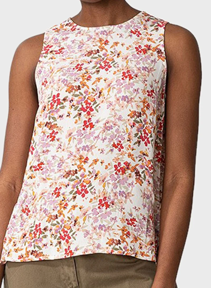 INDISKA Printed Sleeveless Top