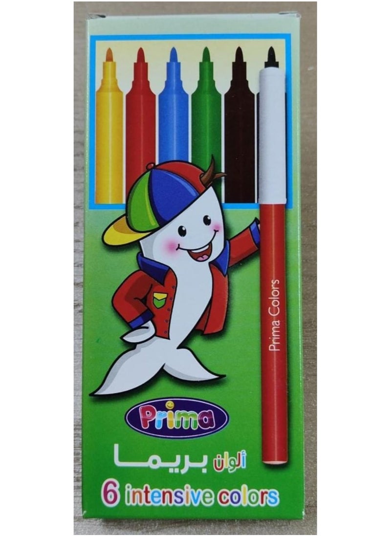 PRIMA Prima Marker Colors – 6 Stunning Shades for Every Creative Moment  - Image 1