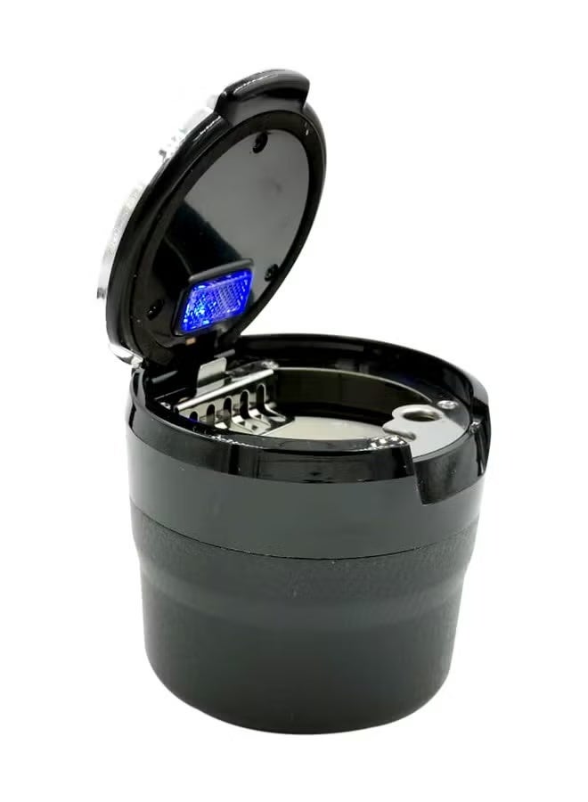 Agc Universal Car Ashtray, Auto Travel Ash Holder With Blue LED Indicator - Image 1