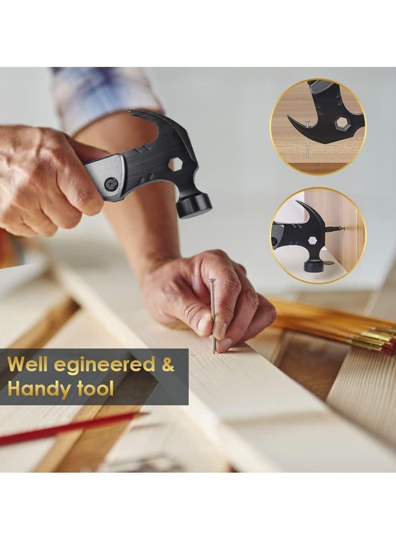 general Men's Multi Tool Hammer Camping Accessories Gifts  Multi Tool Camping Accessories 13 in 1 Survival Multi Tool Hammer - Image 2