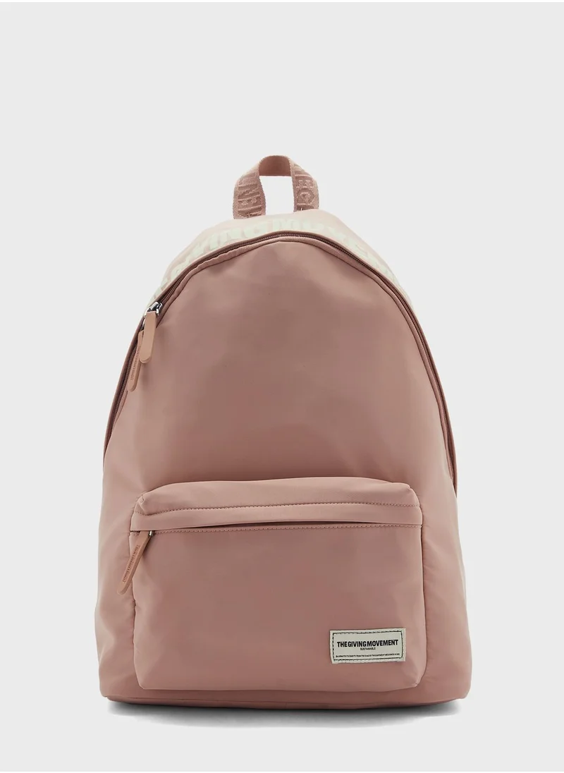 The Giving Movement Logo Backpack