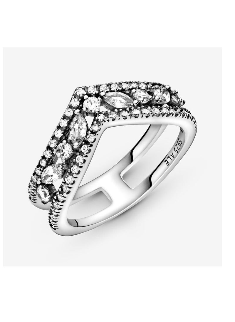Pandora Violet - Pandora marquise wishing bone ring - Image 1