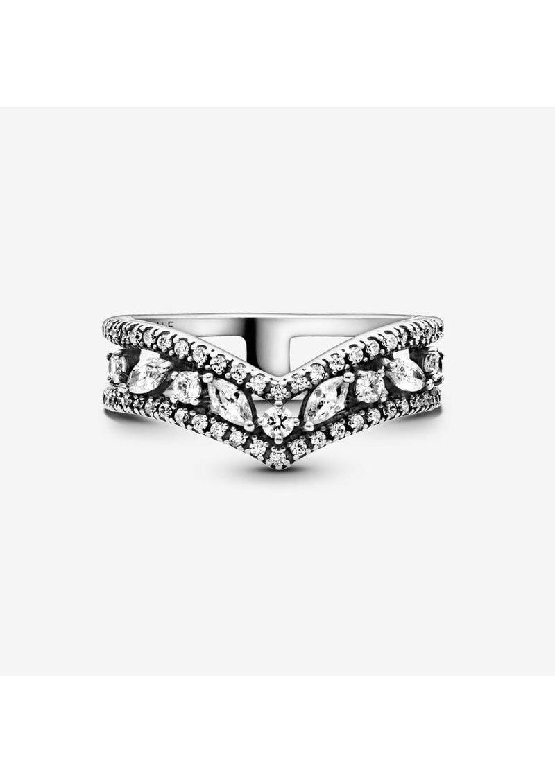 Pandora Violet - Pandora marquise wishing bone ring - Image 1