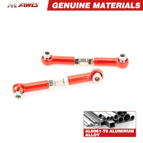 RCAWD Steering Links Linkage for 1/14 MJX 14210 14209 Steering Turnbuckles Tie Rod Upgrades Part - Image 4