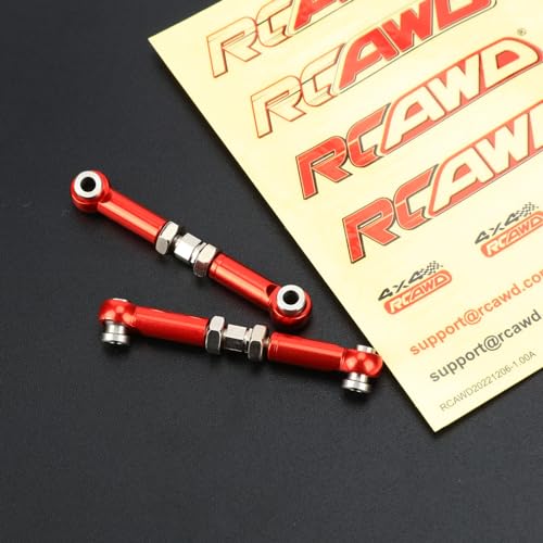RCAWD Steering Links Linkage for 1/14 MJX 14210 14209 Steering Turnbuckles Tie Rod Upgrades Part - Image 5