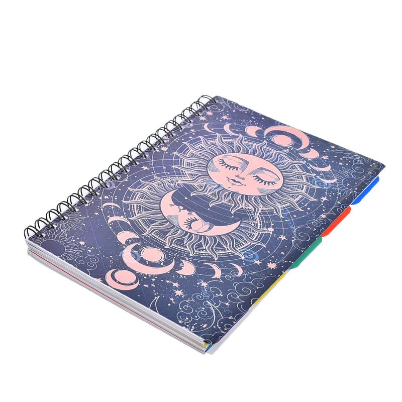 Notebook, Hard Cover, Deluxe Design, 180 Sheets, 5 Dividers, PP NO:016 B5 - Image 2