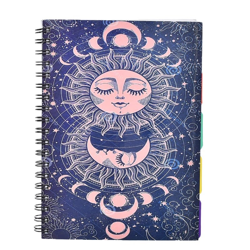 Notebook, Hard Cover, Deluxe Design, 180 Sheets, 5 Dividers, PP NO:016 B5 - Image 1