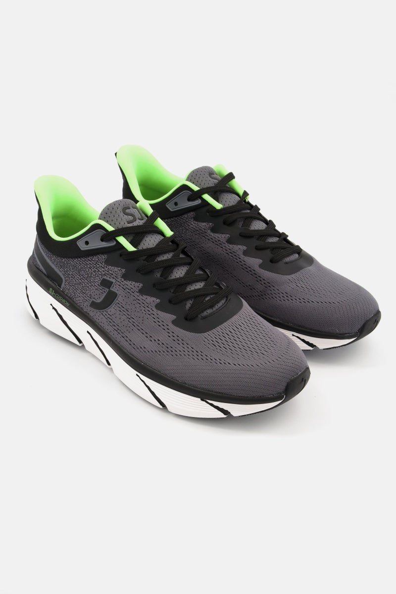 SAFETY JOGGER Men Lace Up Running Shoes, Grey  - Image 1