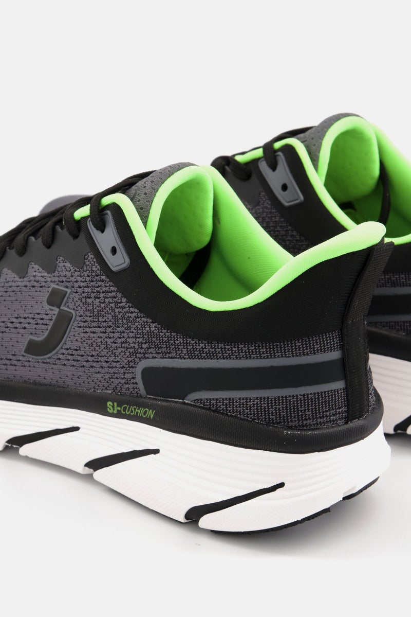 SAFETY JOGGER Men Lace Up Running Shoes, Grey  - Image 2