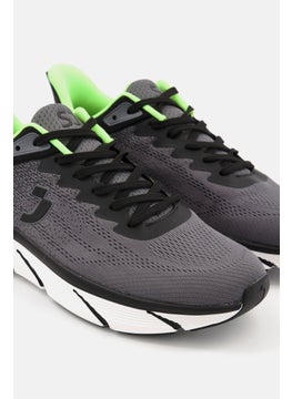 SAFETY JOGGER Men Lace Up Running Shoes, Grey  - Image 3