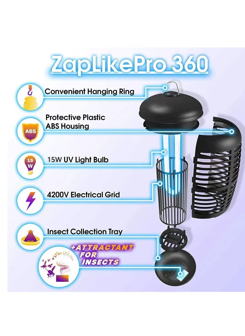 Joshberg Waterproof Electric Mosquito Zappers,Mosquito Killer,Insect Fly Trap  - Image 5