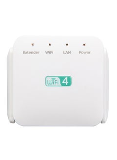NIBEMINENT WiFi Signal Enhancer Amplifier Booster Range Extender White  - Image 1