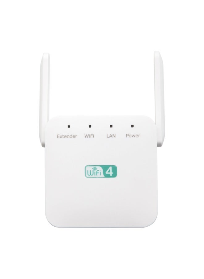 NIBEMINENT - WiFi Signal Enhancer Amplifier Booster Range Extender White - Image 1