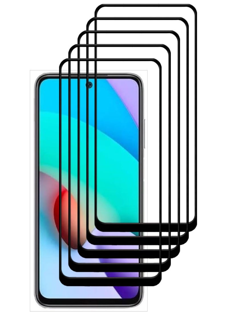 ACLIX 5 Pieces Antistatic ESD Dustproof Premium Quality High Definition Tempered Glass Screen Protector Designed For Xiaomi Redmi Note 11 4G - Image 1