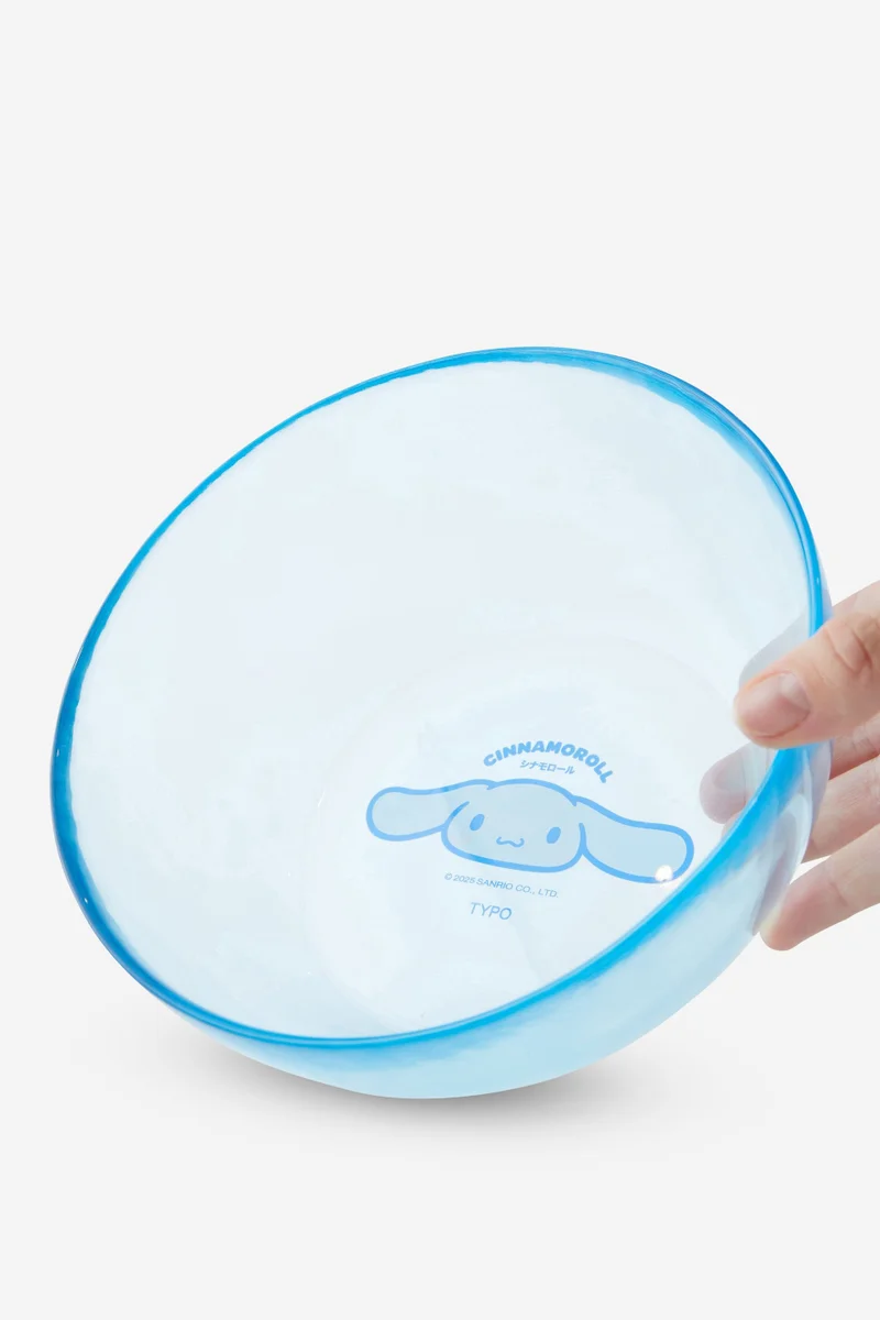Typo Collab Glass Bowl