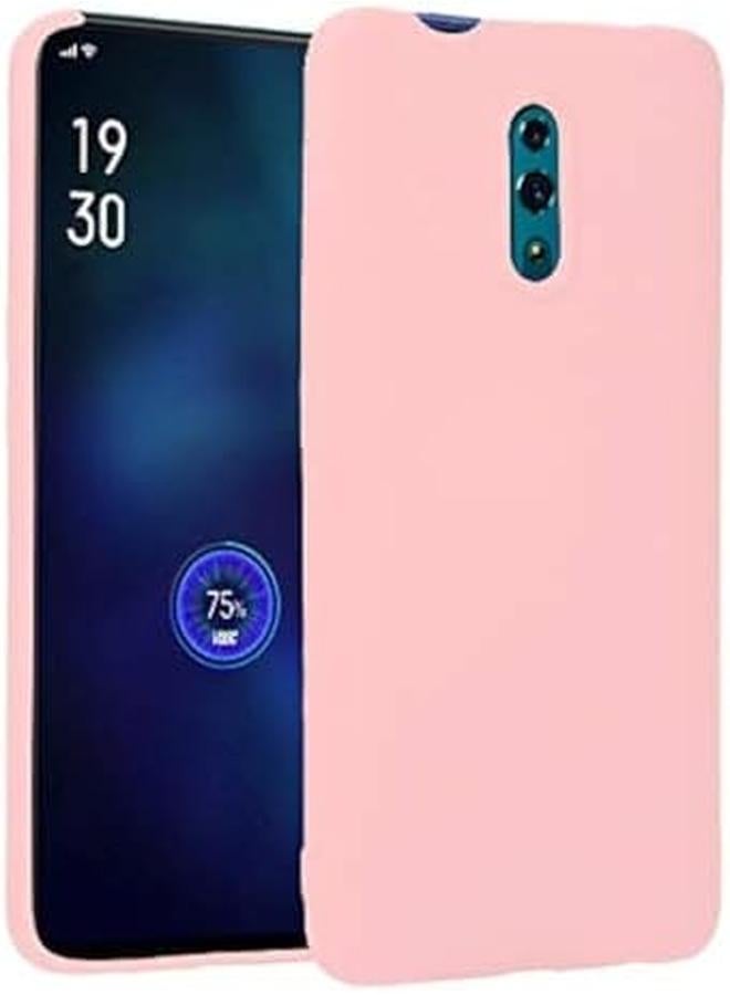 3إي غطاء حماية بلاستيكي مرن غير لامع لهاتف Oppo Reno بني - Image 4