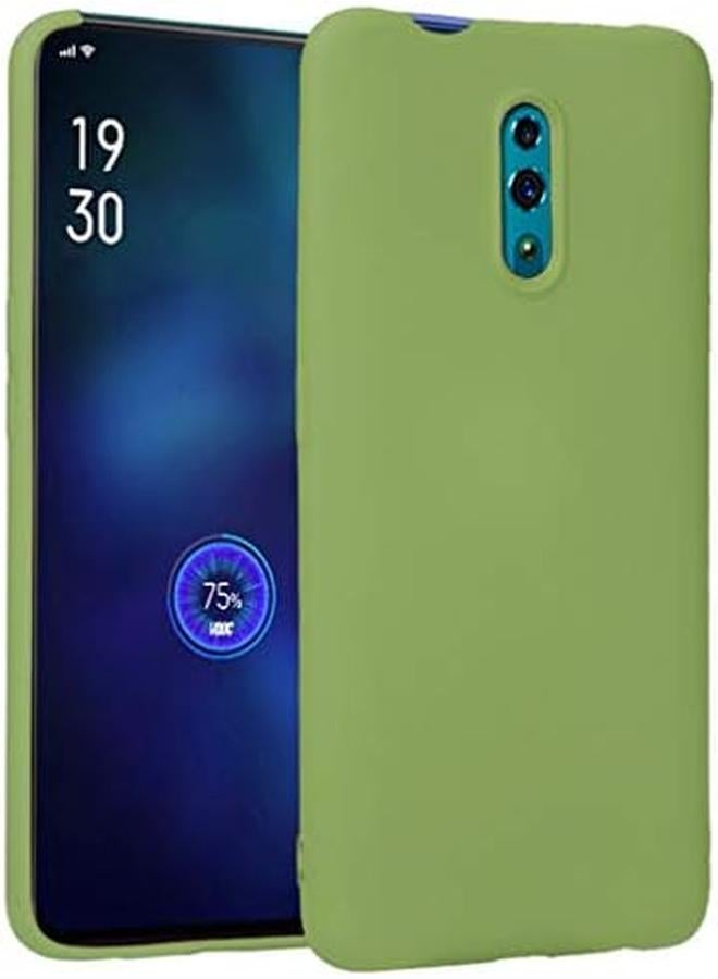 3إي غطاء حماية بلاستيكي مرن غير لامع لهاتف Oppo Reno بني - Image 3