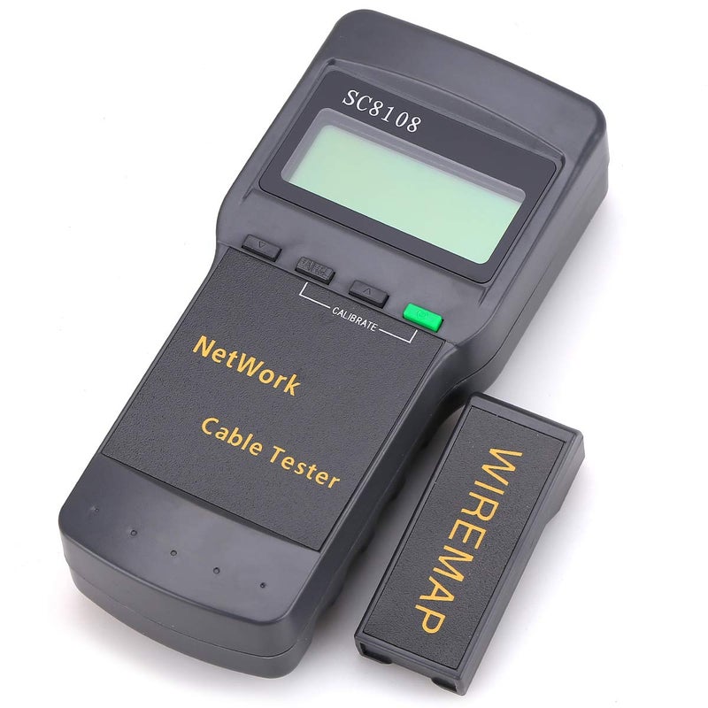 KELUSHI SC-8108 Digital Twisted Wire Meter Test Cat5 RJ45 STP UTP LAN Phone Coaxial Network Cable Tester Equipment - Image 1