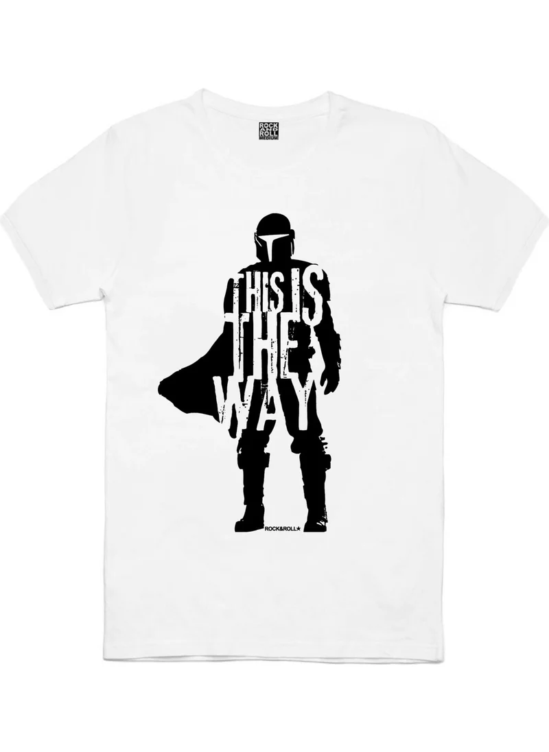 روك اند رول Trust Me White Men's T-Shirt