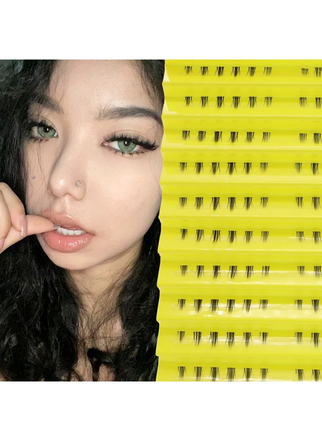 DAODER - Bottom Lash Clusters Natural Lower Lash Extension Thick Under Eyelash Extension With Clear Band Spiky Bottom Lashes Diy Under False Eyelashes (Bottom Lashes Thick) - Image 1