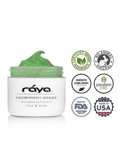 Raya Chlorophyll Masque (607) | Tightening Facial Treatment Mask for All Skin | Helps Reduce Fine Lines and Wrinkles  - Image 4