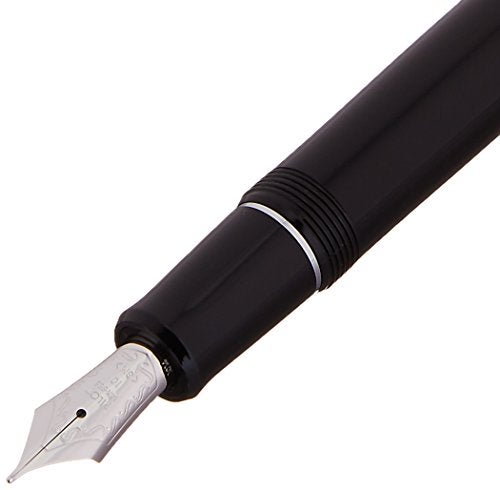Pilot Fountain Pen Custom Heritage 912, Black Body, SM-Nib - Image 2