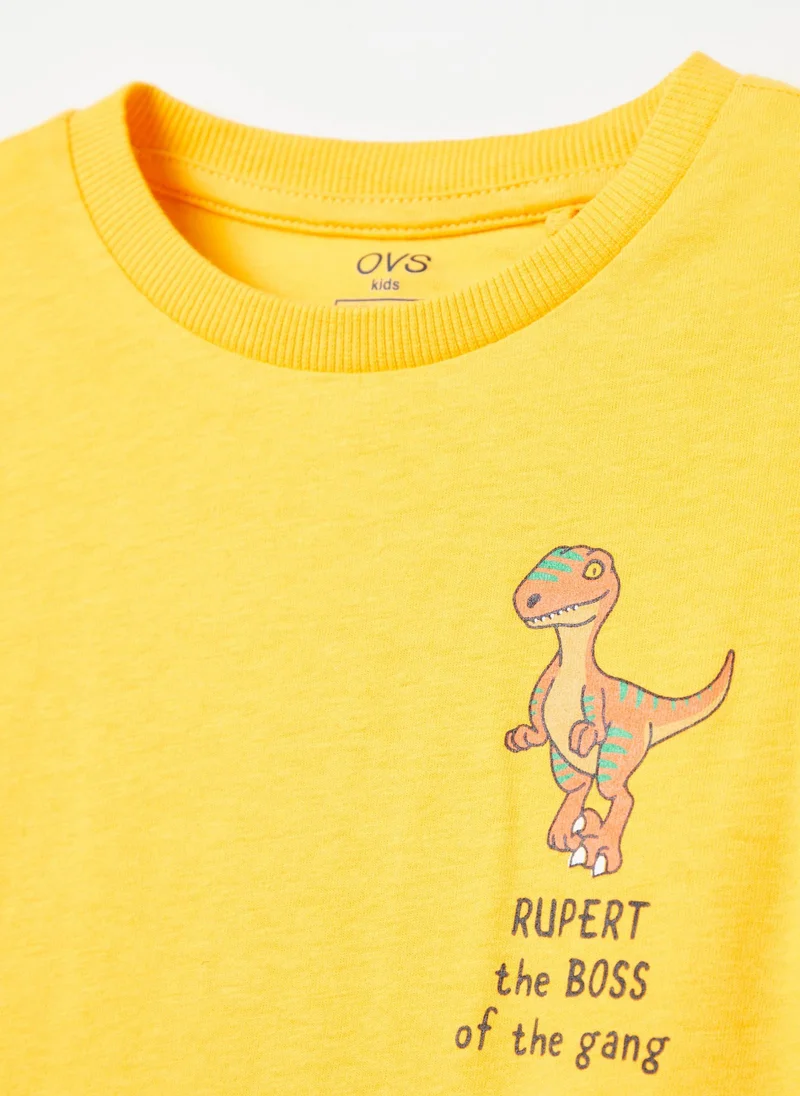 Ovs Two-pack, long-sleeved, printed T-shirt