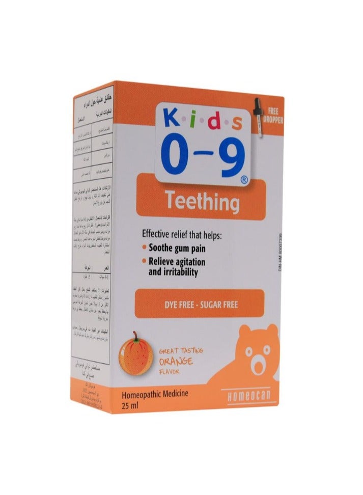 Homeocan Homeocan Kids 0-9 Teething Oral Solution 25ml  - Image 1