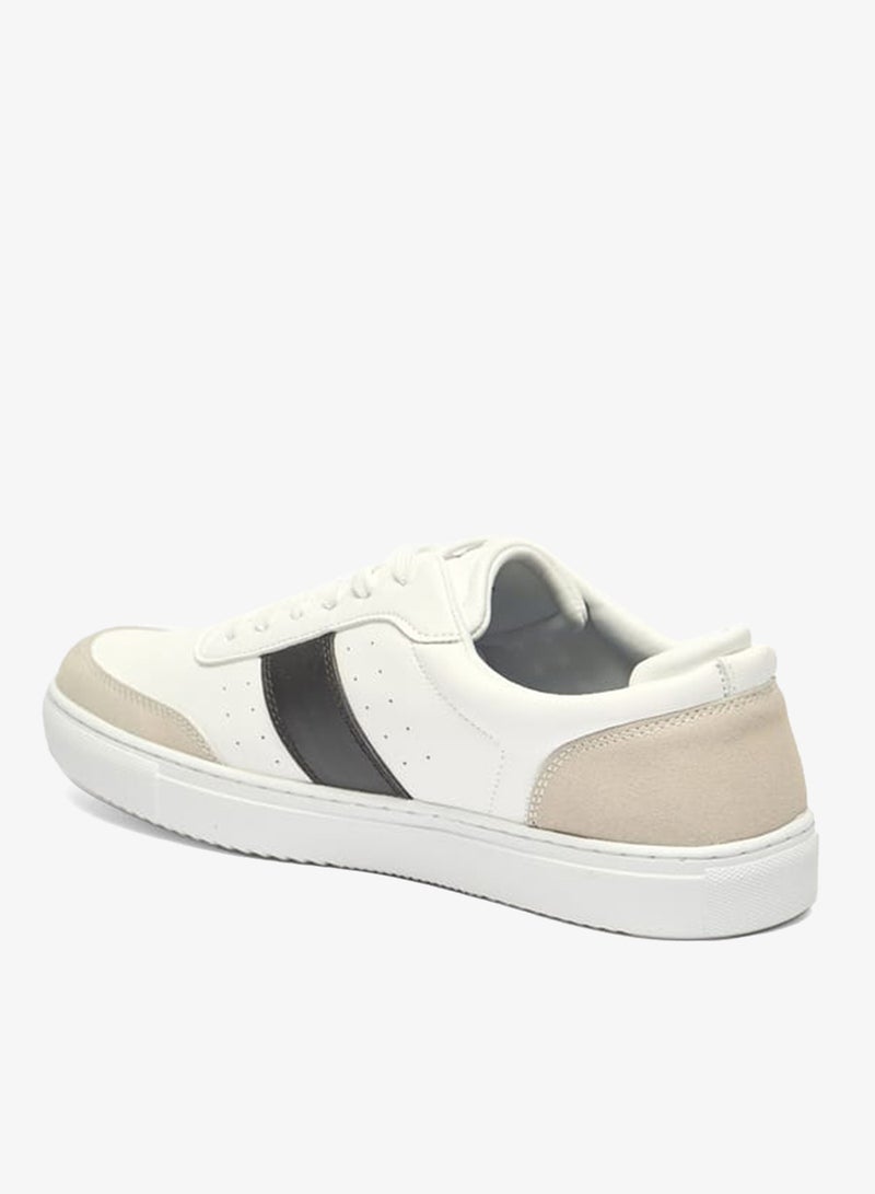 LBL by Shoexpress Panelled Lace-Up Sneakers - Image 2