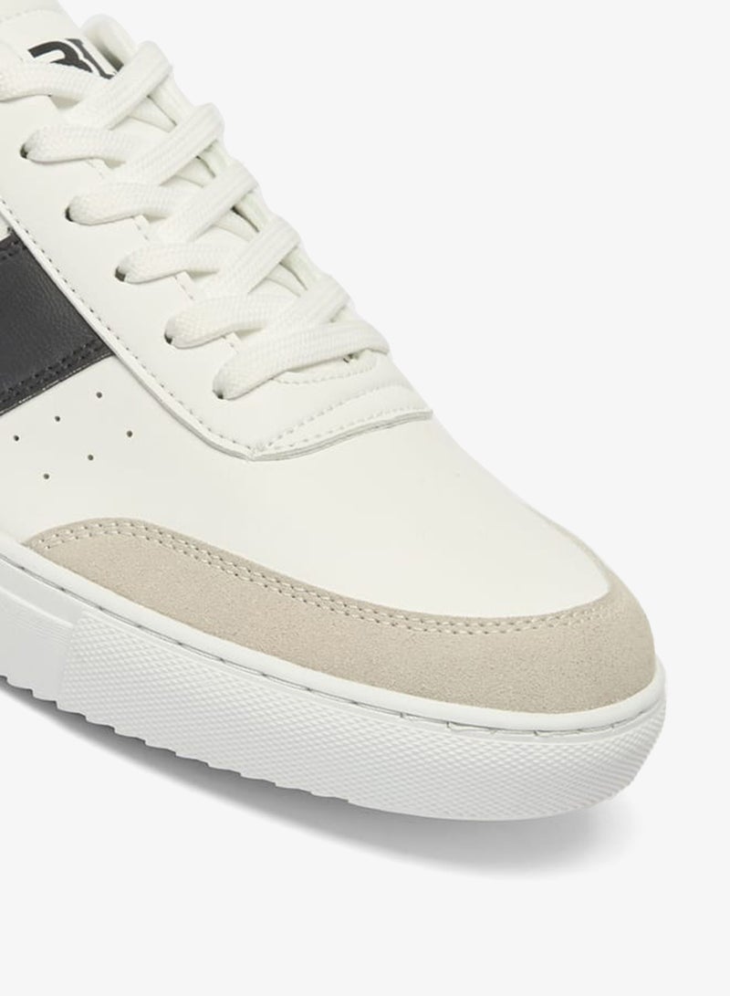 LBL by Shoexpress Panelled Lace-Up Sneakers - Image 5