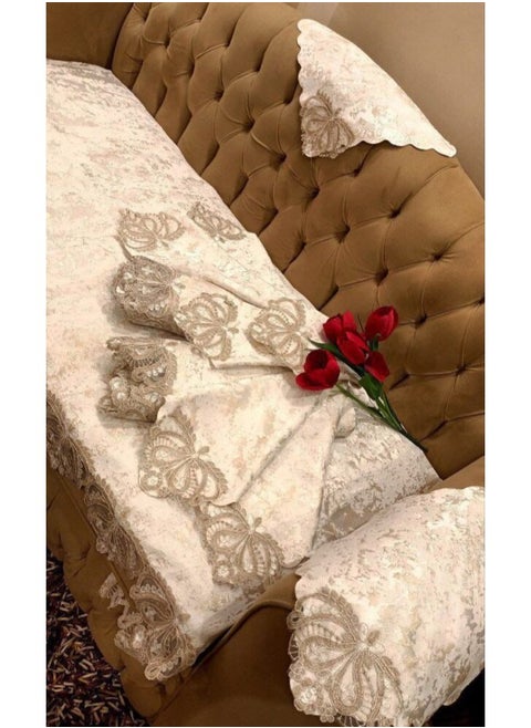 Chanlea sofa linen set, 10