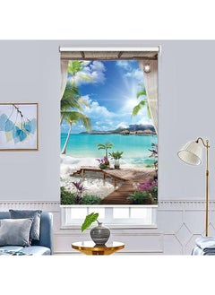 Arabest Roller Shades Blinds Window Roller Blinds 3D Design Roller Blinds   UV Protection Window Shades,  for Bedrooms, Living Room, Office and Home 200 x 200 cm  - Image 1