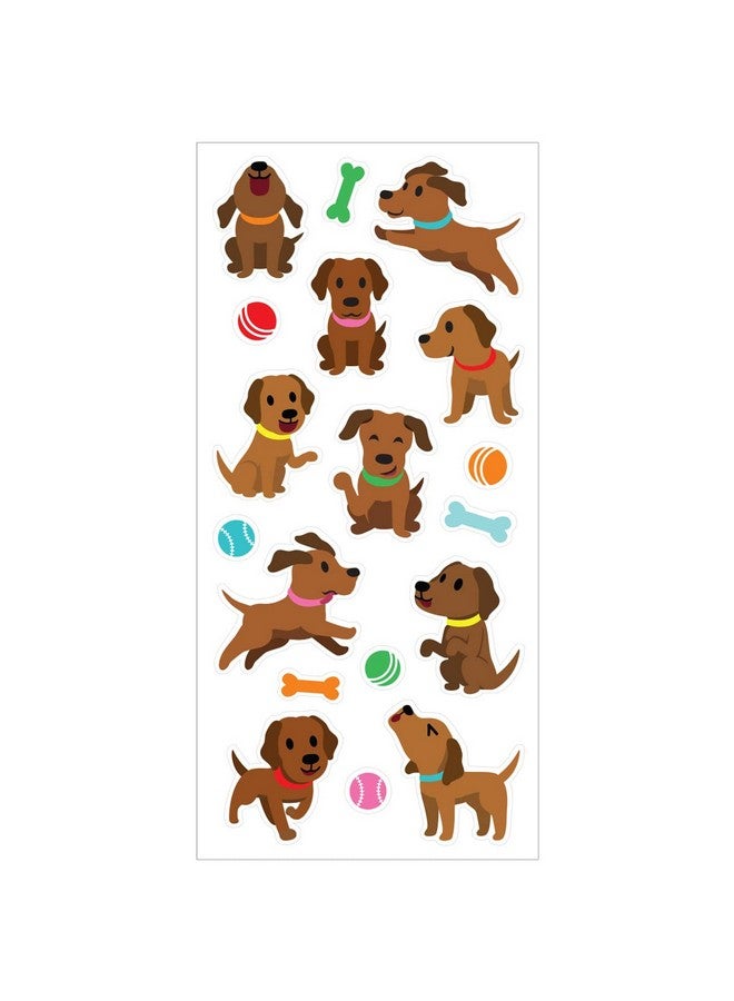 Playhouse Chocolate Lab Puppies Chocolate Scratch & Sniff Sticker Sheets 1 Pack - Image 3