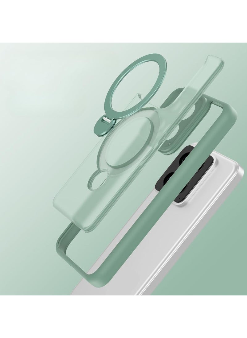 General - Xiaomi 14 Case,TPU+PC Matte Phone Case,Magnetic Bracket Function,Supports Wireless Charging - Image 1