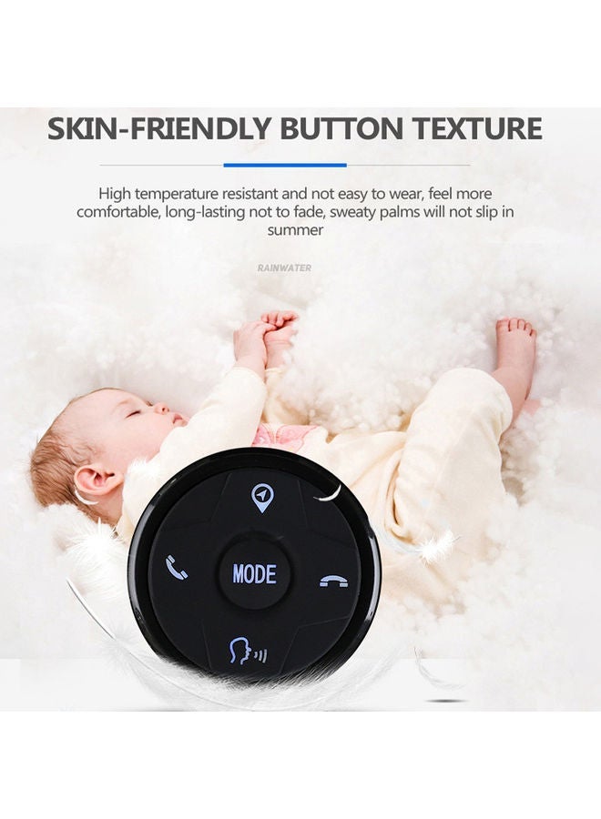 NIBEMINENT 2-Piece Car Steering Wheel Remote Control - Image 4