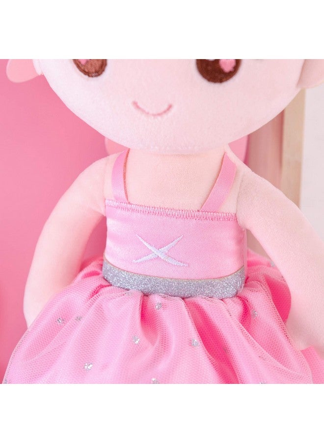 Gloveleya Baby Girl Gifts Dolls Soft Plush Toy Ballet Girl Doll Light Pink 13"… - Image 5
