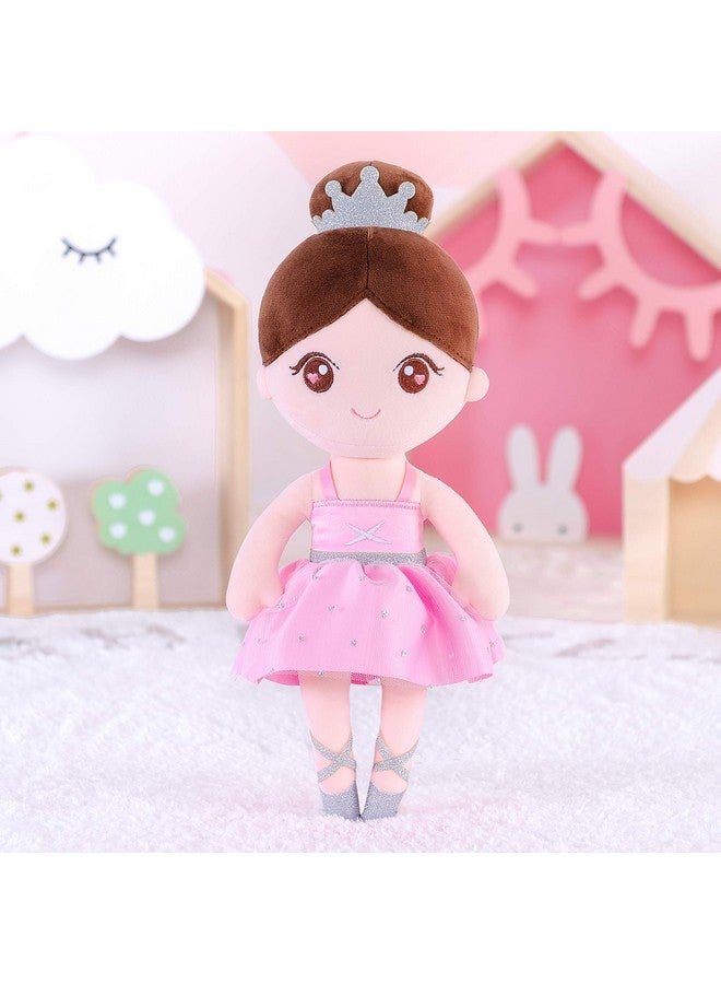 Gloveleya Baby Girl Gifts Dolls Soft Plush Toy Ballet Girl Doll Light Pink 13"… - Image 2