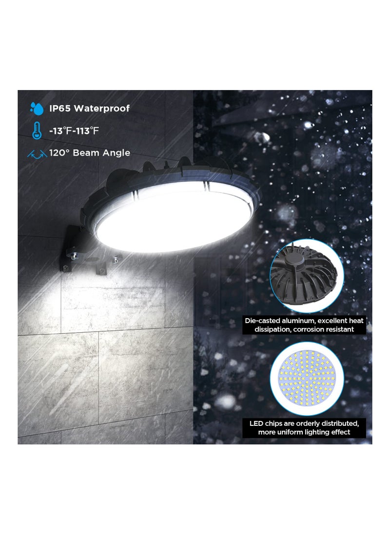 SYOSI LED Barn Light with Dusk to Dawn Sensor, Outdoor Area Lighting Street Light Safety Street Light Automatic Dusk to Dawn Barn Light for Farmhouse Barns Garage Yard Warehouse Outdoor Security Lighting  - Image 3