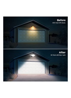 SYOSI LED Barn Light with Dusk to Dawn Sensor, Outdoor Area Lighting Street Light Safety Street Light Automatic Dusk to Dawn Barn Light for Farmhouse Barns Garage Yard Warehouse Outdoor Security Lighting  - Image 5
