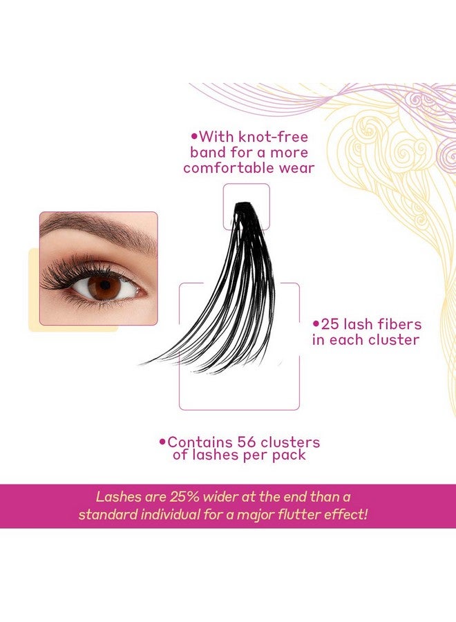 Andrea Mega Flare False Lashes Combo Pack, 4 Packs - Image 5