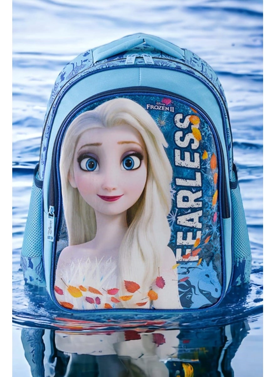 Disney FROZEN Primary School Bag Due Fearless and Lunch Box  - Image 1