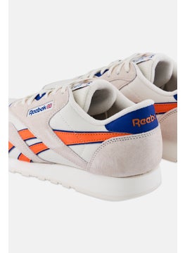 Reebok Men Cl Nylon Lace Up Running Shoes, Off White  - Image 2