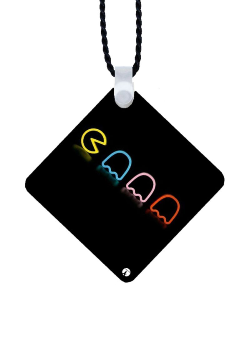 RKN Pac Man Printed Car Mirror Pendant - Image 2