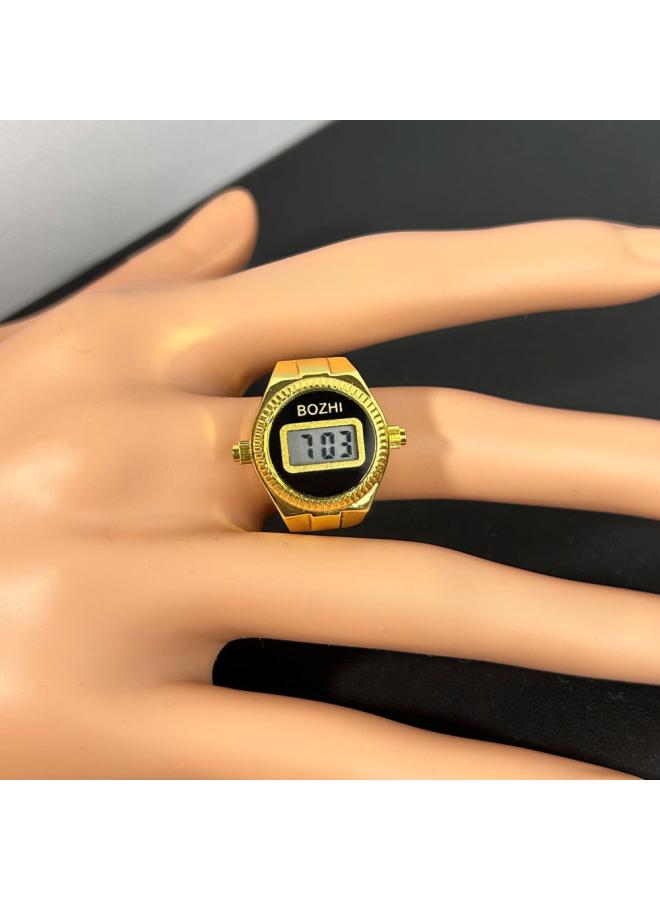 Electronic Watch Mini Ring Watch Elastic Watch Time Finger Watch Watch 