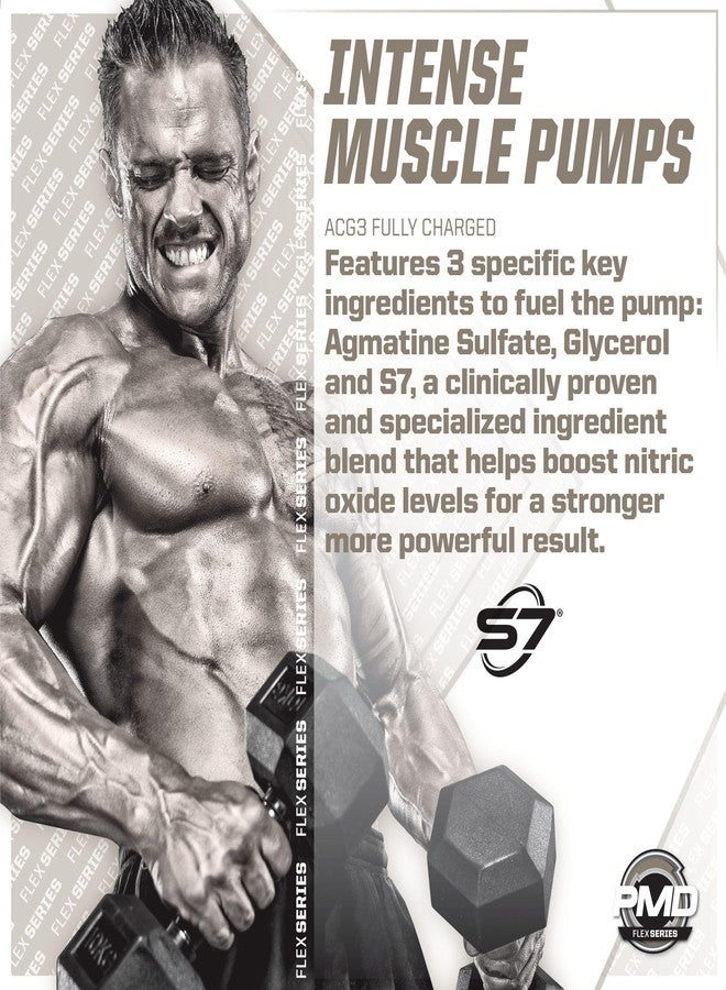 PMD Sports ACG3 Fully Charged - Electrifying Pre Workout Powder - High Energy & Pump Pre Workout for Men and Women to Maximize Focus, Endurance & Performance - Cherry Slush (30-60 Servings) - Image 5