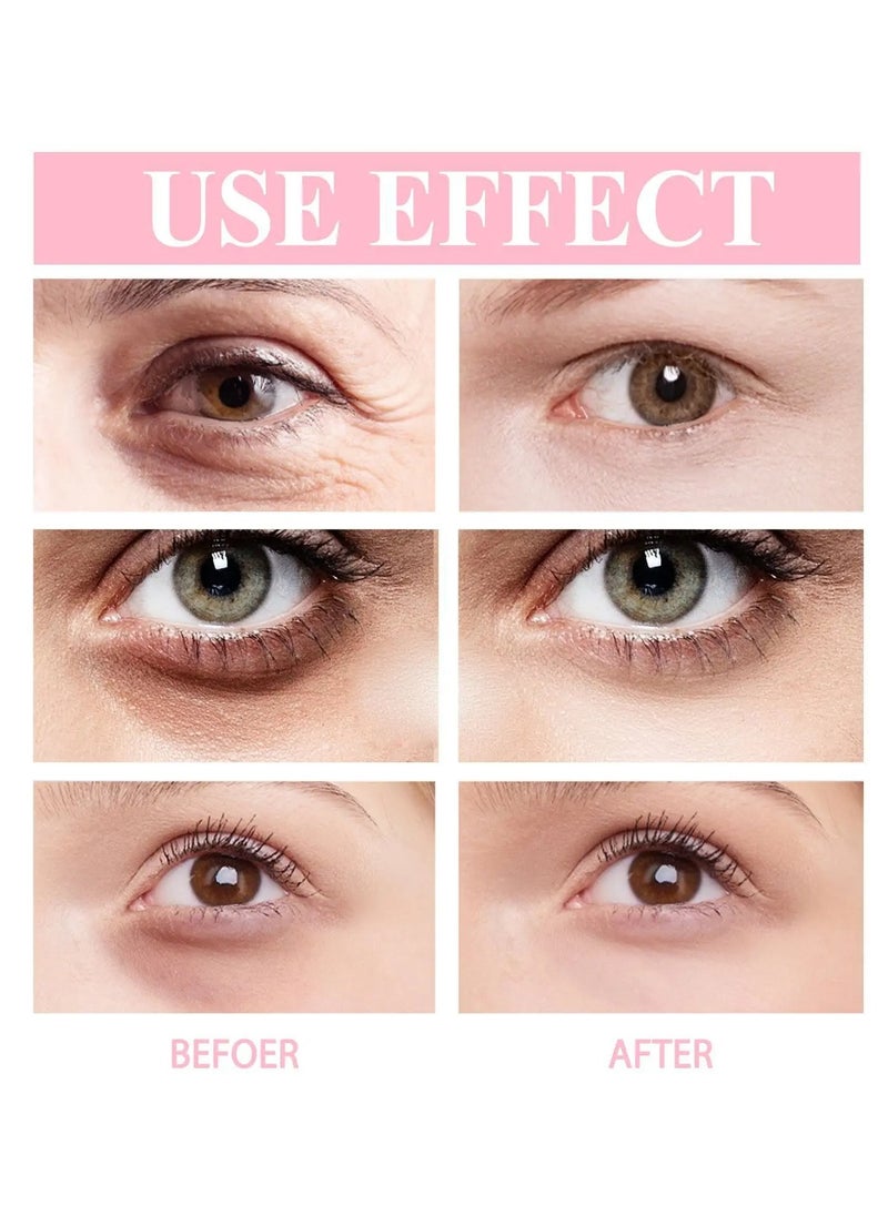 EELHOE Eye Cream, Eye Stick for Dark Circles and Puffy Eyes, Hydrating and Brightening Anti-wrinkle Eye Cream Stick, Eye Cream to Reduce Wrinkles and Fine Lines  - Image 4