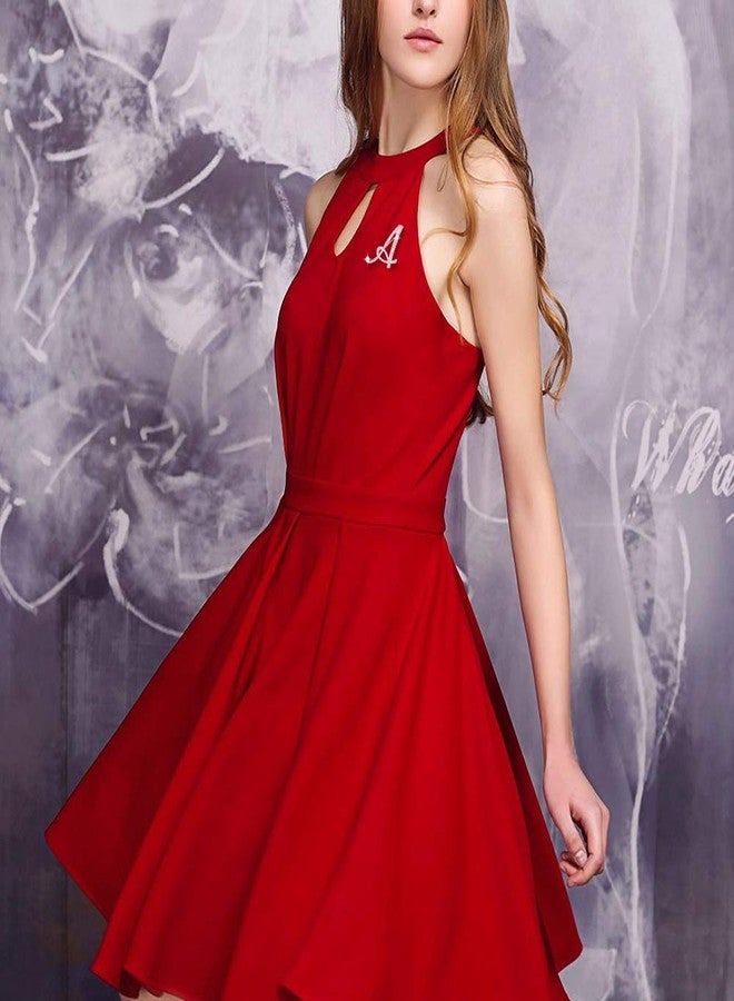 ETHOON Letter Brooch Pins Initial Rhinestone Brooch for Women Crafts Silvery A-Z, 2 Inch, Metal - Image 4