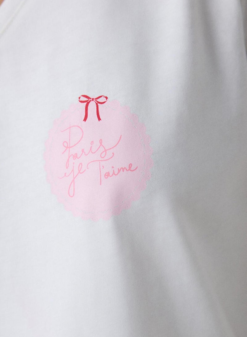 Penti Pinkish Cotton Pyjama Set - Image 4