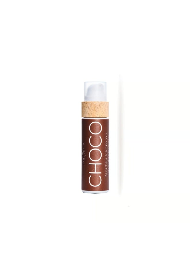 COCOSOLIS Choco Suntan & Body Oil 110ml - Image 1